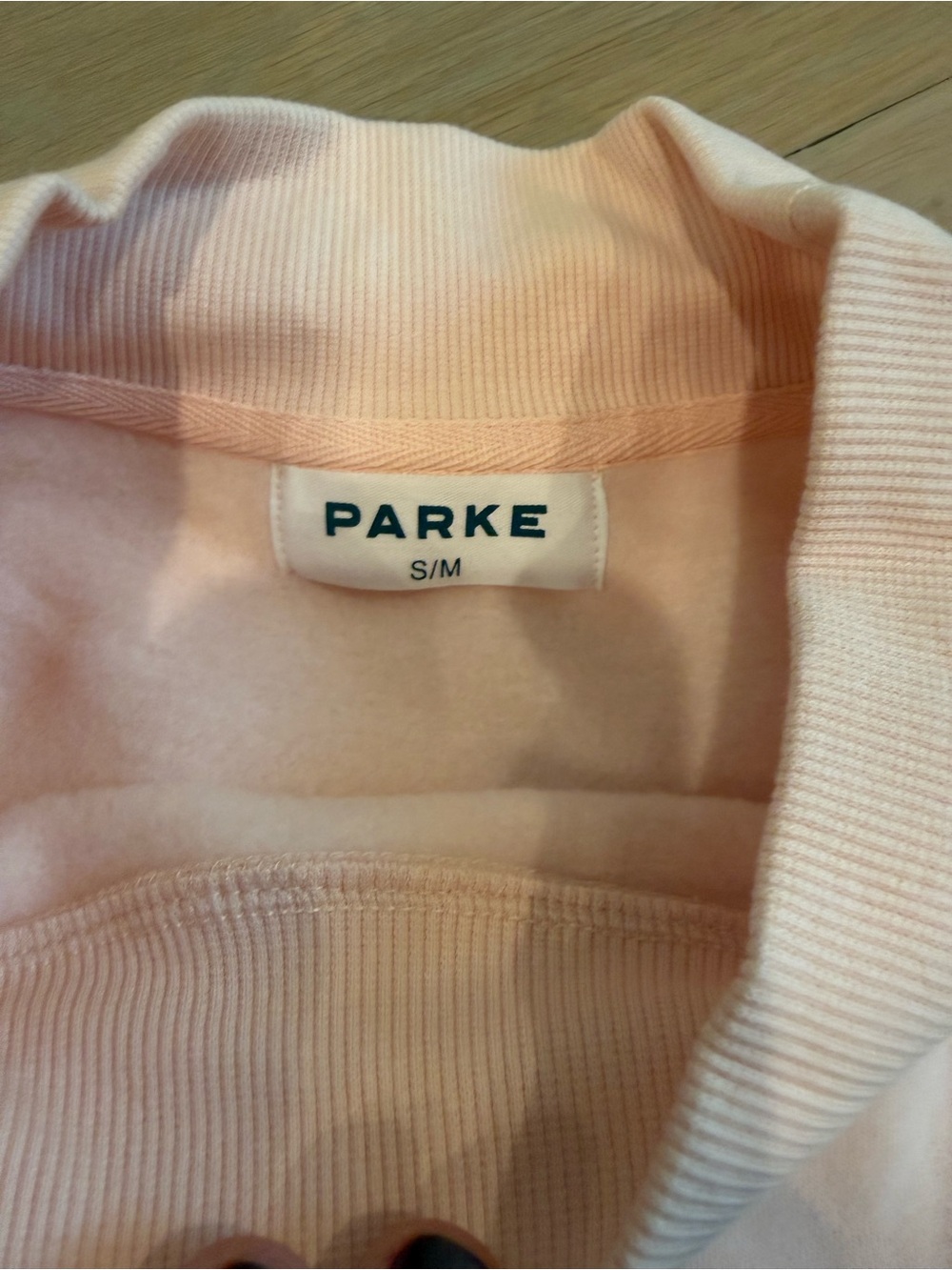 Parke Valentines Drop Pink Pullover Sweatshirt - Picture 2 of 4